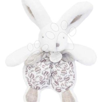 Plüss nyuszi dédelgetésre Bunny Comforter White Doudou et Compagnie ajándékcsomagolásban fehér 18 cm 0 hó-tól kép