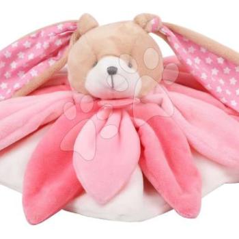 Plüss nyuszi dédelgetésre Bunny Pink Collector Doudou et Compagnie ajándékcsomagolásban rózsaszín 28 cm 0 hó-tól kép