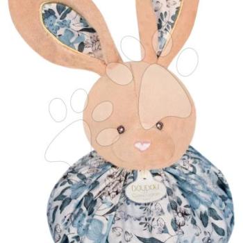 Plüss nyuszi dédelgetésre Doudou Boule 3in1 Doudou et Compagnie kék 25 cm 0 hó-tól kép