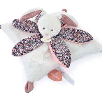 Plüss nyuszi dédelgetésre Doudou Petal Boh'aime Doudou et Compagnie rózsaszín 27 cm ajándékcsomagolásban 0 hó-tól DC4027 kép