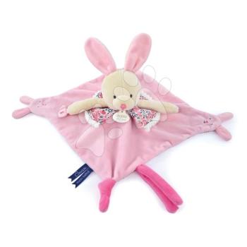 Plüss nyuszi dédelgetésre és kesztyűbáb Bunny Finger Puppet Doudou et Compagnie rózsaszín 30 cm 0 hó-tól kép