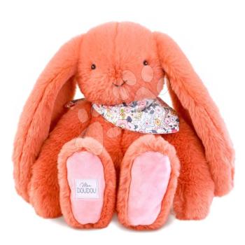 Plüss nyuszi Fleurette the Bunny Terracotta Doudou et Compagnie narancssárga 35 cm 0 hó-tól DC4303 kép