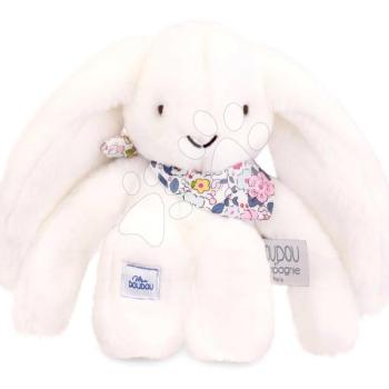 Plüss nyuszi Fleurette the Bunny White Doudou et Compagnie fehér 25 cm 0 hó-tól DC4296 kép