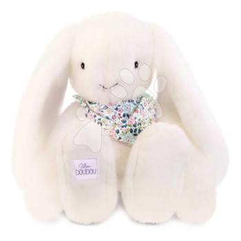 Plüss nyuszi Fleurette the Bunny White Doudou et Compagnie fehér 50 cm 0 hó-tól kép