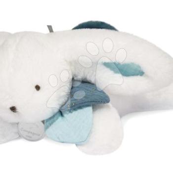 Plüss nyuszi Happy Pop Doudou et Compagnie kék 25 cm ajándékcsomagolásban 0 hó-tól kép