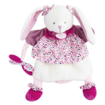 Plüss nyuszi kesztyűbáb Bunny Hand Puppet Doudou et Compagnie rózsaszín 28 cm 0 hó-tól kép