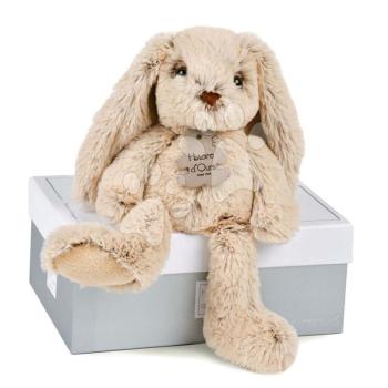 Plüss nyuszkó Beige Bunny Copain Calin Histoire d’ Ours bézs 25 cm ajándékcsomagolásban 0 hó-tól kép