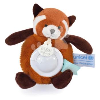 Plüss panda fénnyel Red Panda Nightlight Unicef Collection Doudou et Compagnie ajándékcsomagolásban piros 15 cm 0 hó-tól DC3994 kép