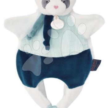 Plüss panda kesztyűbáb Doudou Amusette 3in1 Doudou et Compagnie kék 30 cm 0 hó-tól DC3824 kép
