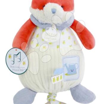 Plüss róka dallammal Romarin the Fox In my Garden Music Box Doudou et Compagnie ajándékcsomagolásban 20 cm 0 hó-tól kép