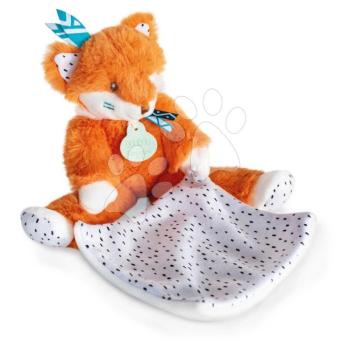 Plüss róka dédelgetésre Fox Tiwipi Doudou et Compagnie ajándékcsomagolásban narancssárga 21 cm 0 hó-tól DC3633 kép