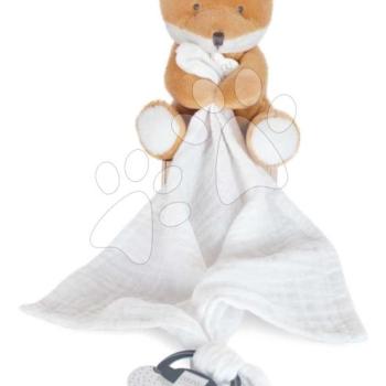Plüss róka dédelgetésre Fox Unicef Collection Doudou et Compagnie ajándékcsomagolásban narancssárga 12 cm 0 hó-tól DC3786 kép