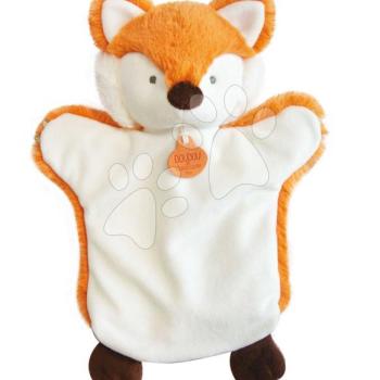 Plüss róka kesztyűbáb Fox Hand Puppet Doudou et Compagnie narancssárga 25 cm 0 hó-tól kép