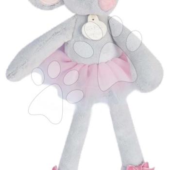 Plüss rongybaba egérke Mouse My Doudou Ballerine Doudou et Compagnie rózsaszín 30 cm ajándékcsomagolásban 0 hó-tól DC3975 kép