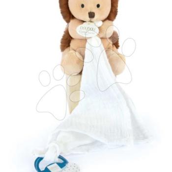 Plüss süni dédelgetésre Hedgehog Unicef Collection Doudou et Compagnie ajándékcsomagolásban barna 12 cm 0 hó-tól DC3983 kép