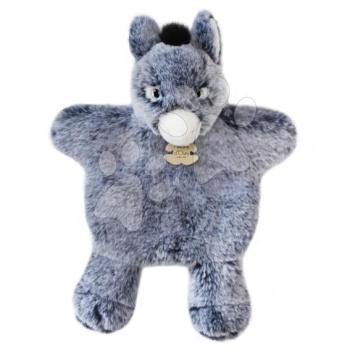 Plüss szamár kesztyűbáb Donkey Puppet Sweety Mousse Histoire d’ Ours szürke 25 cm 0 hó-tól kép