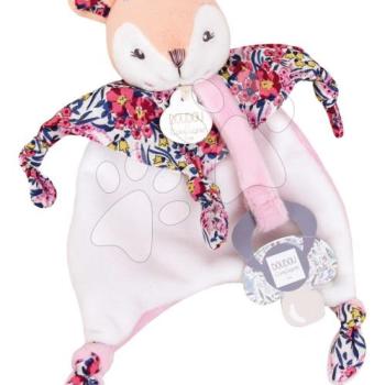 Plüss szarvas cumitartó csipesszel Dummy Holder Deer Boh'aime Doudou et Compagnie ajándékcsomagolásban rózsaszín 20 cm 0 hó-tól kép