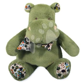 Plüss víziló kendővel Hippo Bandana Almond Green Histoire d’ Ours zöld 22 cm 0 hó-tól kép