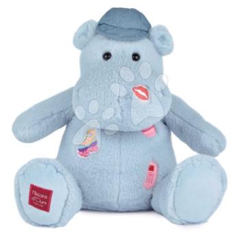 Plüss víziló siltes sapkában Cali Dreamin' Hippo Histoire d’ Ours kék 38 cm 0 hó-tól kép