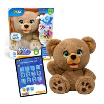 Poe a mesélő AI maci kép