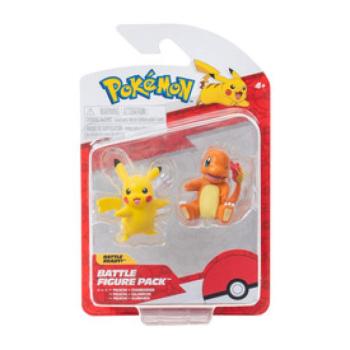 Pokémon 2 db-os figura - Charmander, Pikachu kép