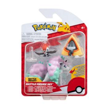 Pokémon 3 db-os figura csomag - Snorunt, Pikipek, Galarian Ponyta kép