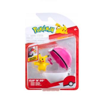 Pokémon Clip N Go - Pikachu Love labdával kép