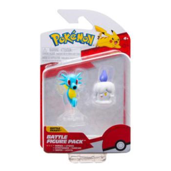 Pokémon figura csomag - Litwick   Horsea 5 cm kép