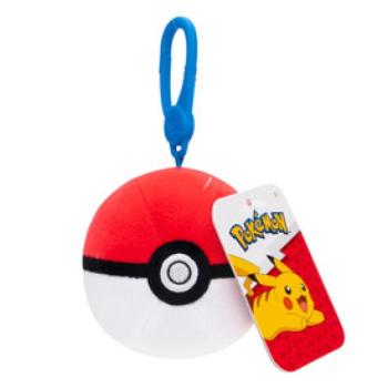 Pokémon kulcstartós plüss- Poké labda kép