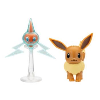 Pokémon Mini figura csomag - Eevee   Rotom kép