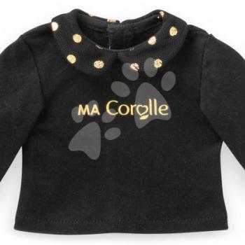 Póló játékbabára Black & Gold T-shirt Ma Corolle 36 cm babának kép