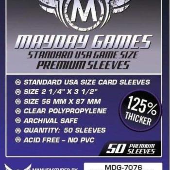 Premium USA Card Sleeves (56x87mm) - 50db - MDG-7076 kép