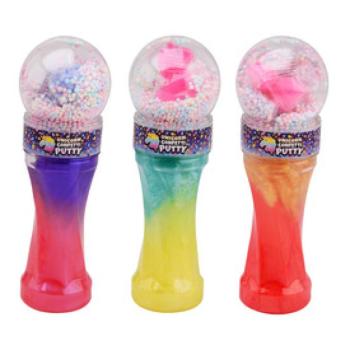 Putty henger unikornissal és szivacsgyöngyökkel kép