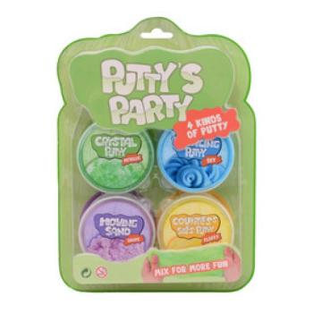 Putty party - 4 féle anyag egy csomagban kép