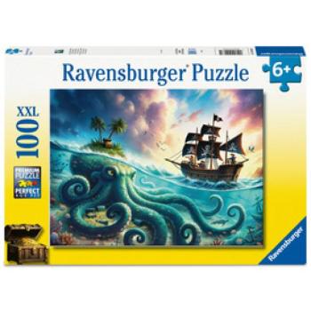 Puzzle 100 db - Kalózok kincse kép