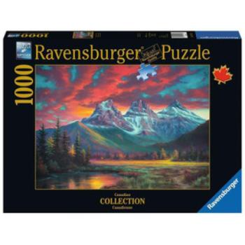 Puzzle 1000 db - Alberta Three Sisters, Kanada kép