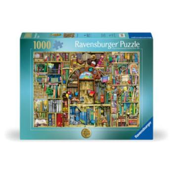 Puzzle 1000 db - Bizarr könyvesbolt kép