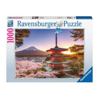 Puzzle 1000 db - Cseresznyefavirágzás Japánban kép