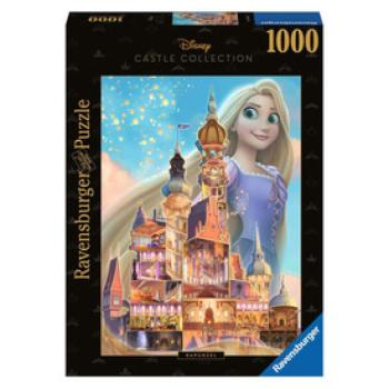 Puzzle 1000 db - Disney kastély Aranyhaj kép