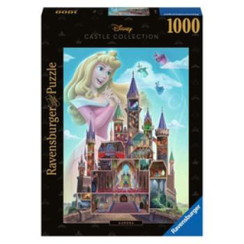 Puzzle 1000 db - Disney kastély Csipkerózsika kép