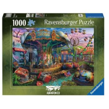 Puzzle 1000 db - Elhagyatott vidámpark kép