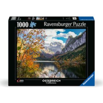 Puzzle 1000 db - Gosau tavak, Ausztria kép