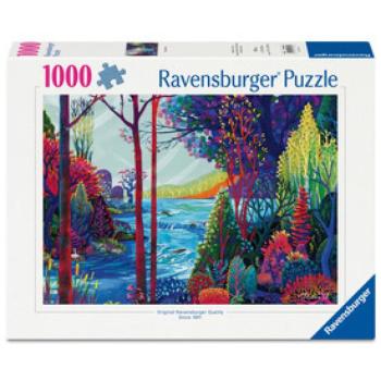 Puzzle 1000 db - Indigó erdő kép