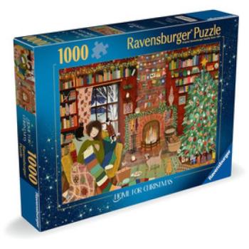 Puzzle 1000 db - Karácsonyi otthon kép