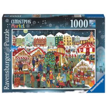 Puzzle 1000 db - Karácsonyi piac kép