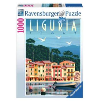 Puzzle 1000 db - Képeslap Liguria kép