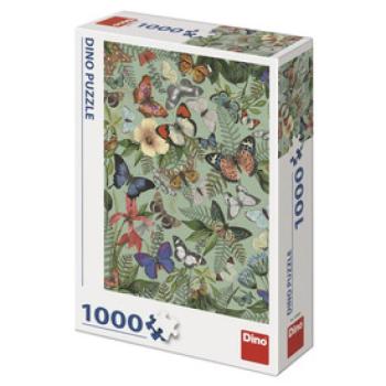 Puzzle 1000 db - lepkék kép