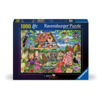 Puzzle 1000 db - Madáretető kép
