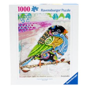 Puzzle 1000 db - Örvénylő madarak kép