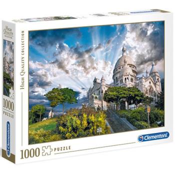 Puzzle 1000 db-os - Montmartre, Párizs - Clementoni (39383) kép